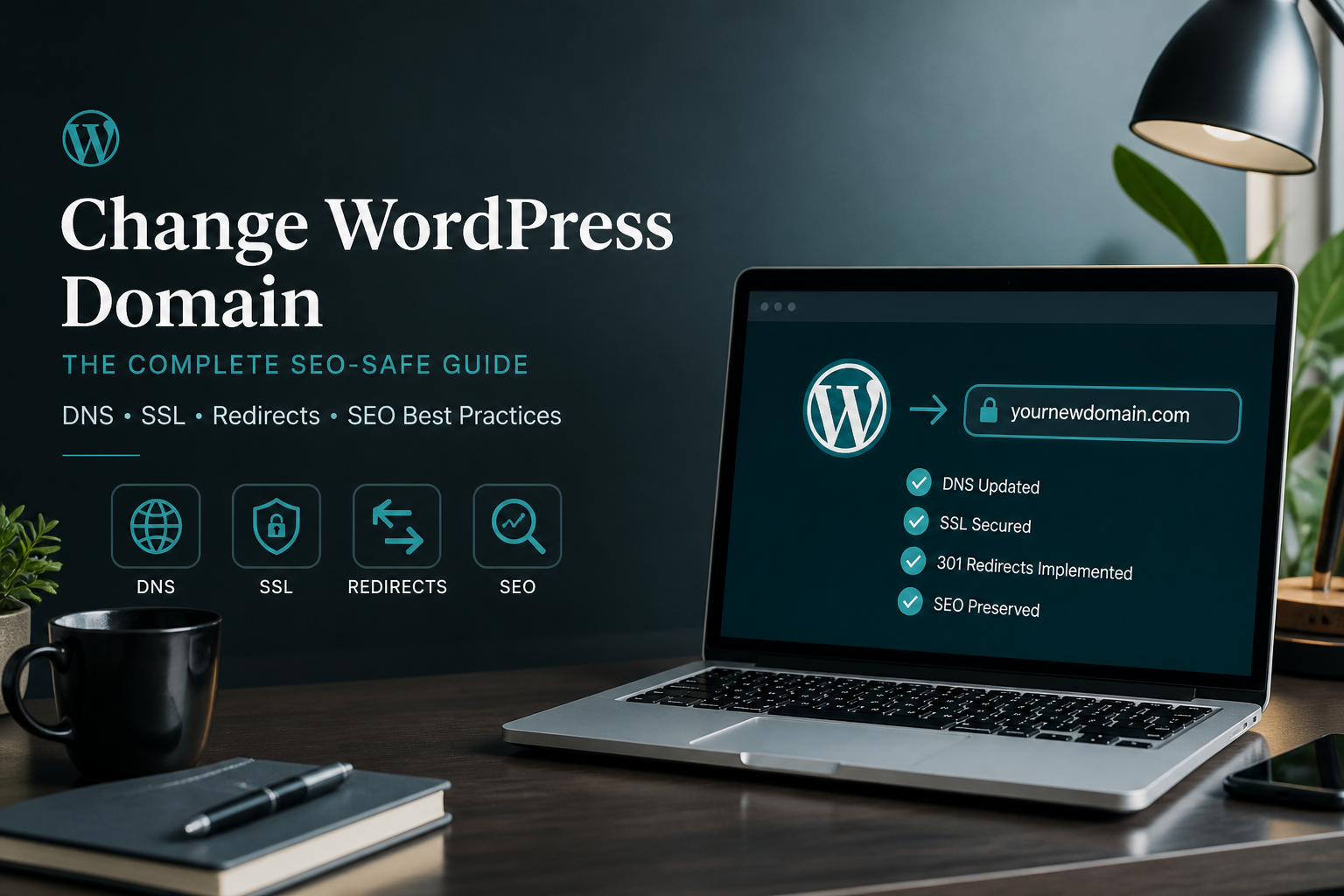 Change WordPress Domain Without Losing SEO
