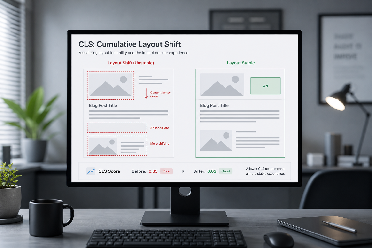 CLS Audit: Fix Cumulative Layout Shift