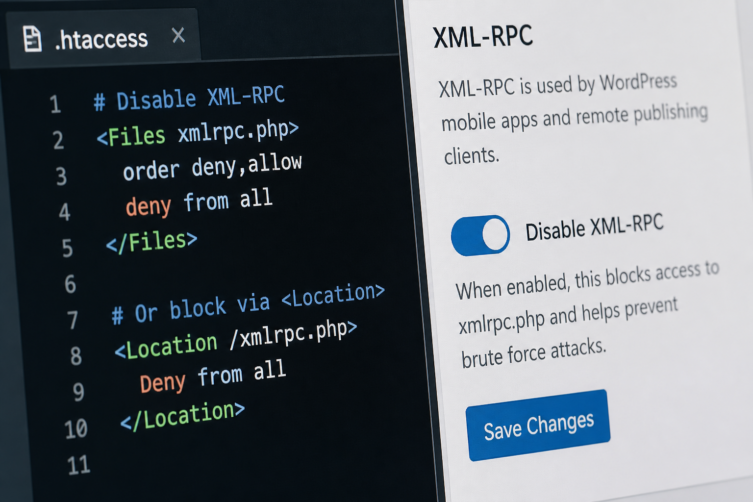How to Disable XML-RPC in WordPress