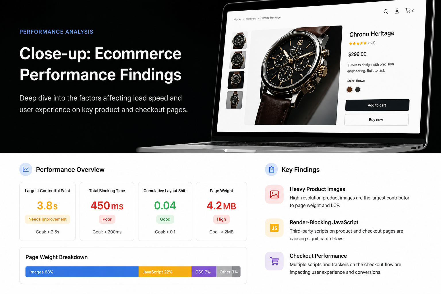 Ecommerce Website Performance Audit