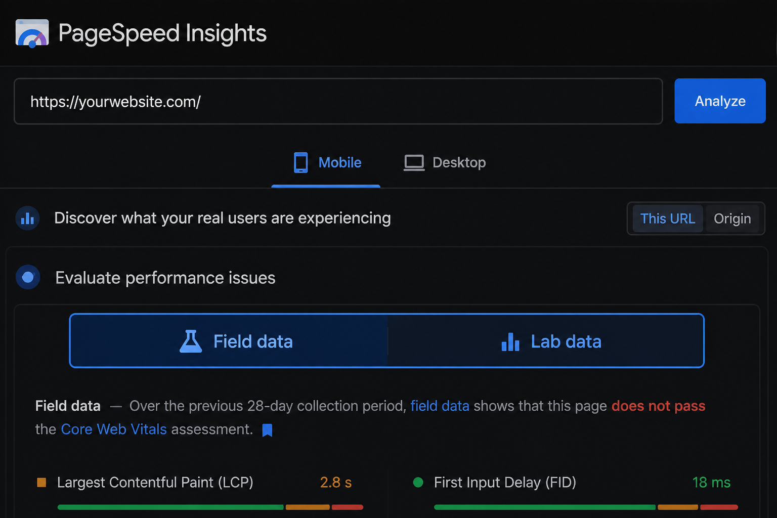 How to Read a PageSpeed Insights Report