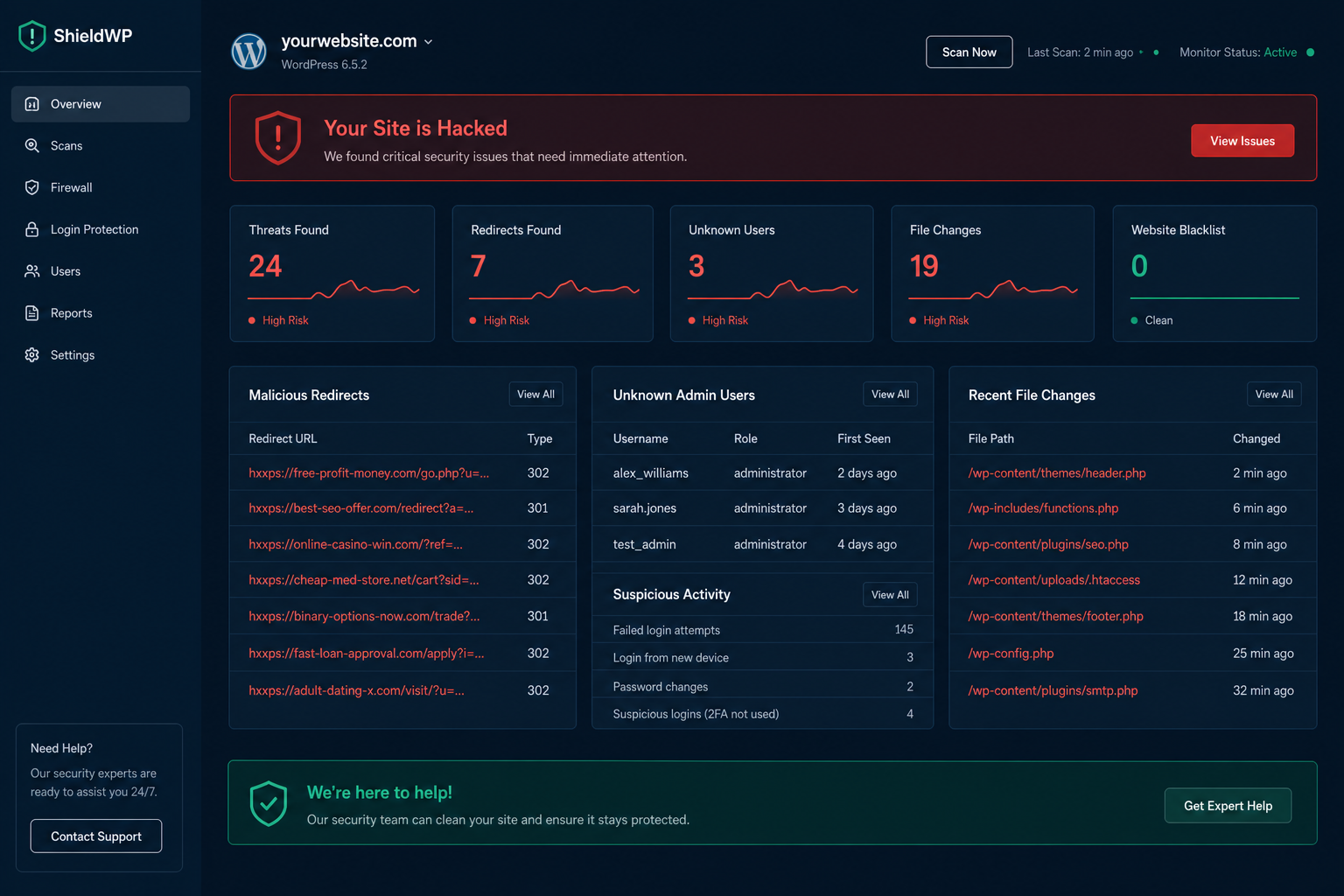 How to Tell If Your WordPress Site Is Hacked