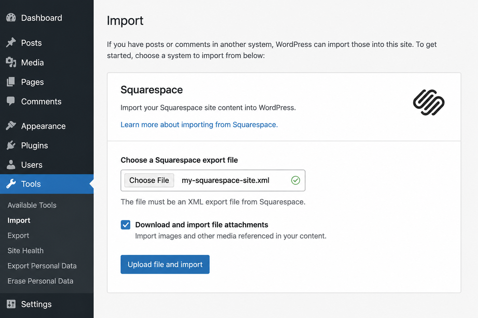 How to Migrate From Squarespace to WordPress