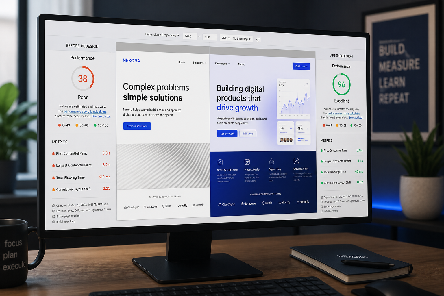 Performance Audit Before a Website Redesign
