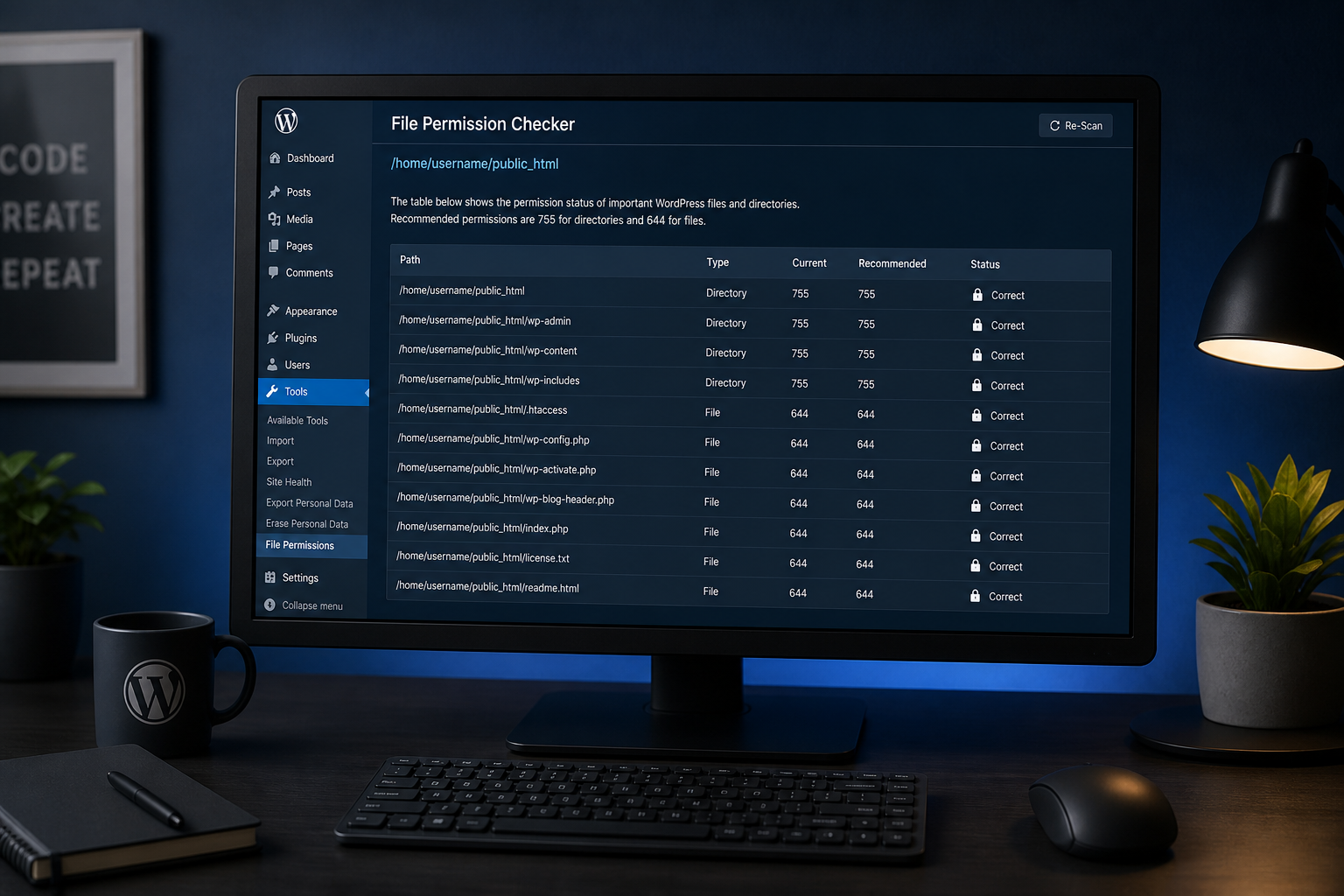 WordPress File Permissions Security Guide