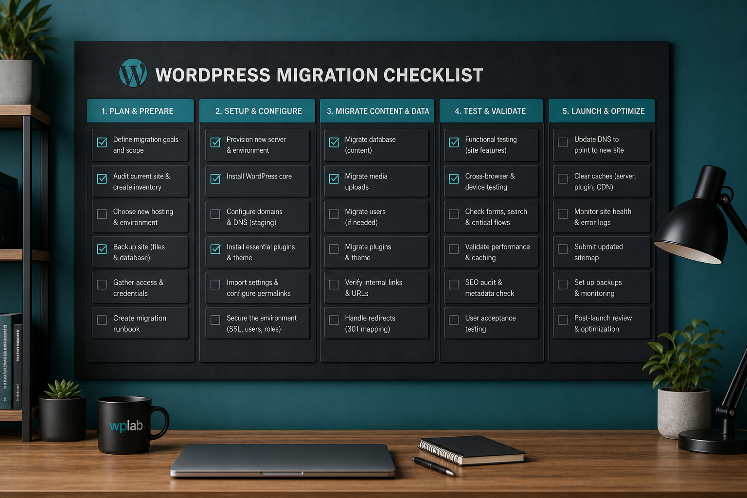 WordPress Migration Checklist (Printable Pre-Flight Guide)