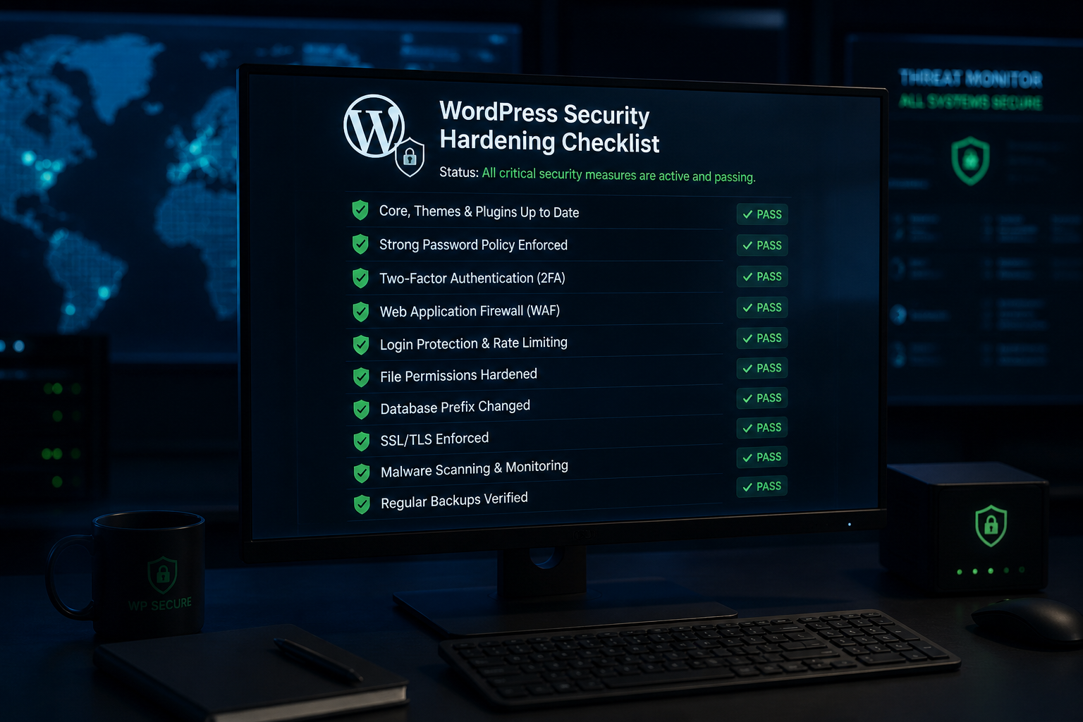 WordPress Security Hardening Checklist (2026)