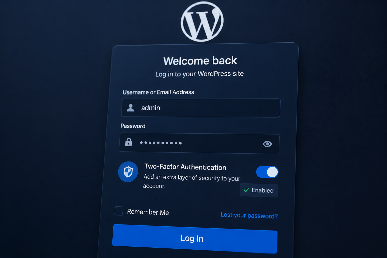 WordPress Two-Factor Authentication Setup Guide